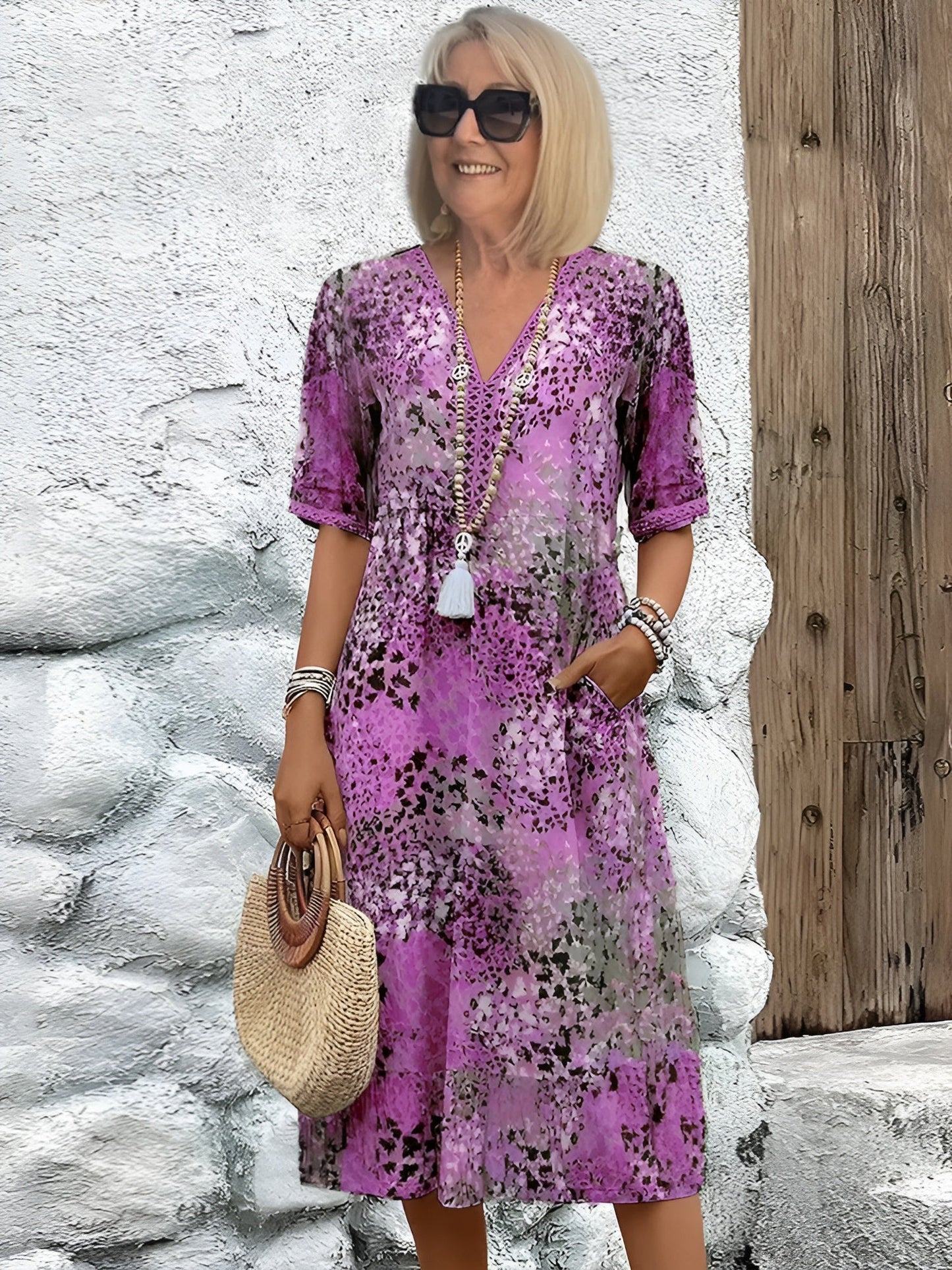 Aurélie™ | Robe de printemps décontractée.