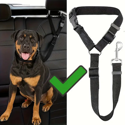 Sangle auto chien réglable