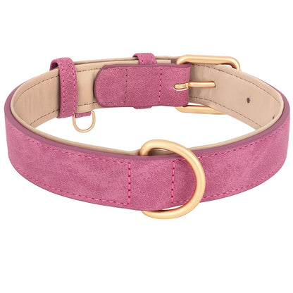 Collier Pour Chien En Cuir Doux Durable