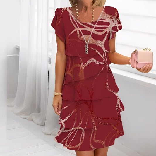 Anne™ | Robe à volants fluide